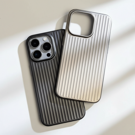 Military Grade Shockproof iPhone Case with Ribbed Surface | Ultra-Slim Protection for Everyday Use