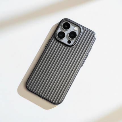 Military Grade Shockproof iPhone Case with Ribbed Surface | Ultra-Slim Protection for Everyday Use
