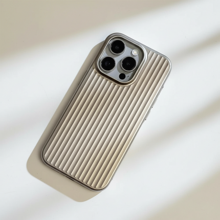 Military Grade Shockproof iPhone Case with Ribbed Surface | Ultra-Slim Protection for Everyday Use