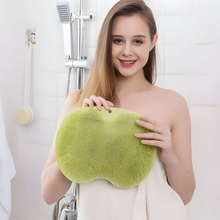Shower Mat Scrubber Foot and Body Exfoliator with Suction Cups | Deep Clean for Feet and Hard-to-Reach Areas
