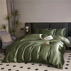 Green / 150x200 cm / 3-piece (duvet cover + sheet + 1 pillowcase)