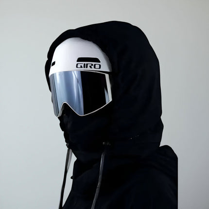 Ski Mask Hood Face Cover for Winter Sports with Adjustable Drawstring | Versatile Neck and Head Coverage for Cold Weather Activities