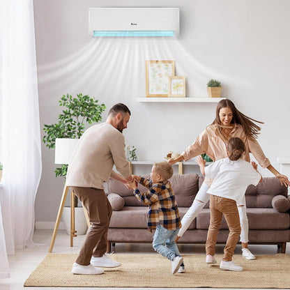 Smart Mini Split Air Conditioner | 4-in-1 Cooling & Heating System for Year-Round Comfort 0
