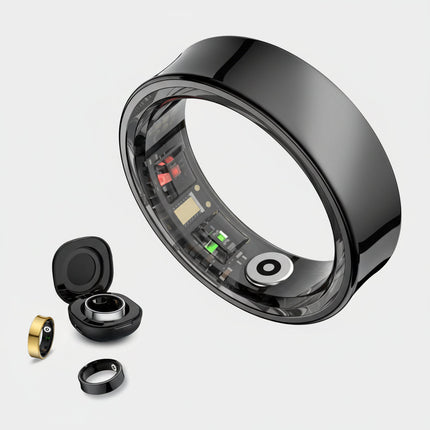 Smart Ring Fitness Tracker with Sleep Monitoring & Health Metrics | Waterproof Design for All-Day Wellness Tracking