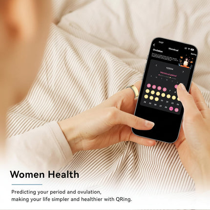 Smart Ring Fitness Tracker with Sleep Monitoring & Health Metrics | Waterproof Design for All-Day Wellness Tracking