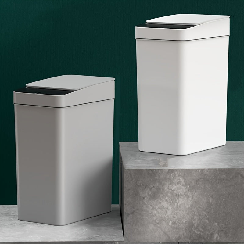 Smart Sensor Bin | Touchless Kitchen Trash Can with Dual-Sensor Modes | Space-Saving Design for Effortless Hygiene 1
