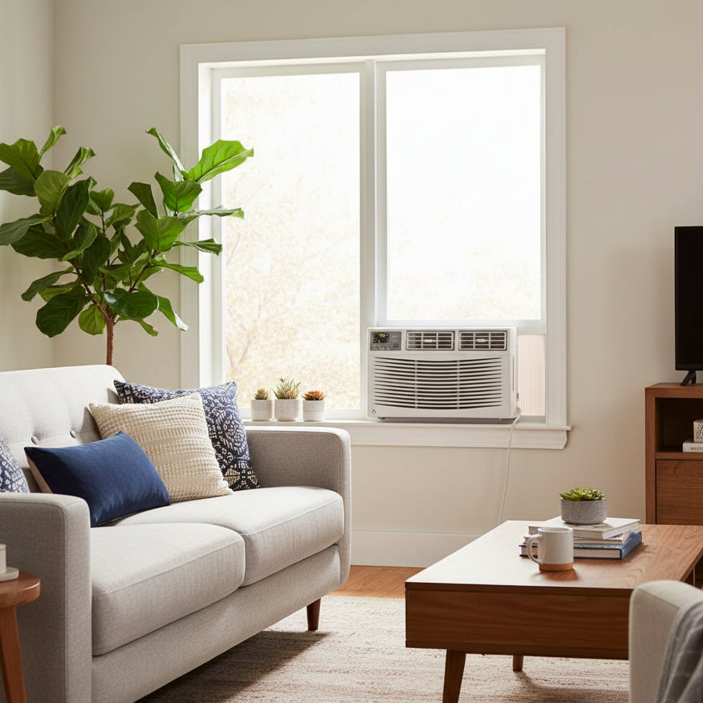Smart WiFi Window Air Conditioner | 12,000 BTU Cooling for Comfort 0