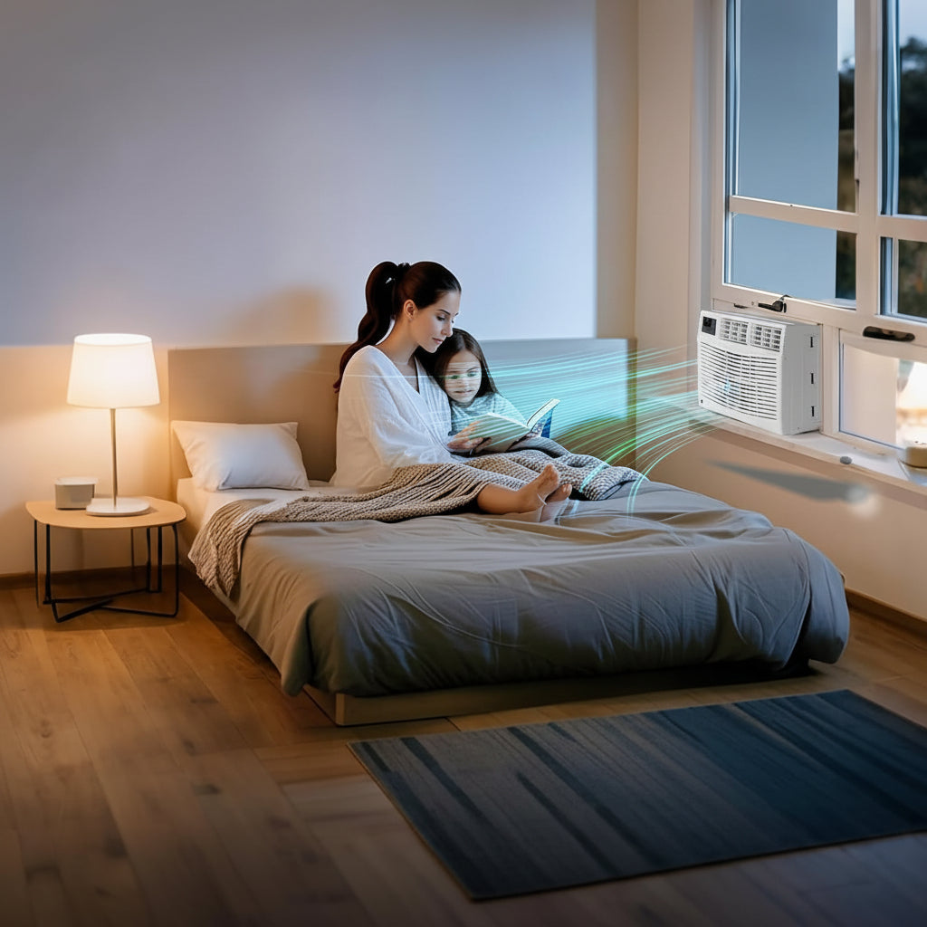 Smart WiFi Window Air Conditioner | 12,000 BTU Cooling for Comfort 1