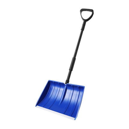 Adjustable Snow Shovel with Wide Plastic Blade | Efficient Snow Removal for Driveways and Walkways