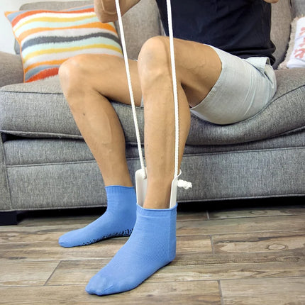 Sock Aid Dressing Device with Ergonomic Handle | Lightweight Sock Helper for Easy Dressing 2