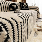 Ivory Contrast / 180x130cm / 71 x 51 in