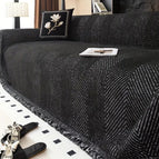 Midnight Black / 180x180cm / 70.9 x 70.9 in