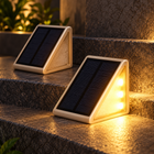 LED Step Lights Solar Powered, Outdoor Stair Lights for Steps and Patio Lighting, Wireless Solar Deck Lights for Porch_00