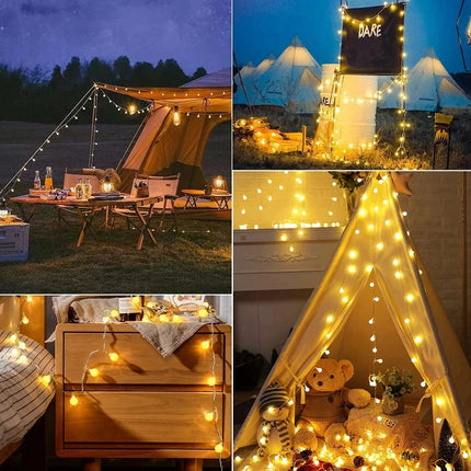 Solar String Lights with IP65 Waterproof Design | Adjustable Panel for Outdoor Ambiance 6