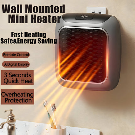 Portable Electric Space Heater for Small Rooms | Quick Heat Output and Compact Design for Everyday Use