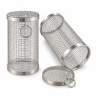 Stainless Steel Grill Basket 2 Pack, Vegetable Grilling Basket for Camping, Fish Grill Basket, BBQ Grilling Accessories_01
