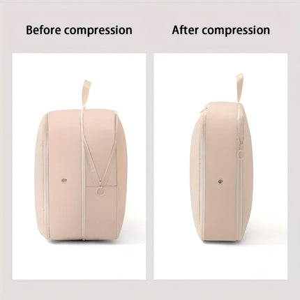 Compression Storage Bags for Clothing and Bedding with Zip Seal | Space Saver for Organized Closets and Travel