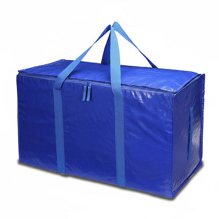 Heavy Duty Moving Storage Bags with Waterproof Zipper | Versatile Organizer for Clothes, Bedding, and Seasonal Items