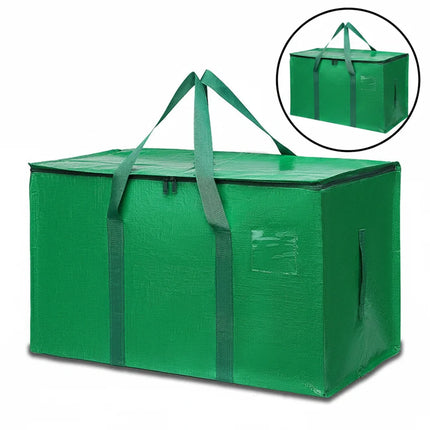 Heavy Duty Moving Storage Bags with Waterproof Zipper | Versatile Organizer for Clothes, Bedding, and Seasonal Items