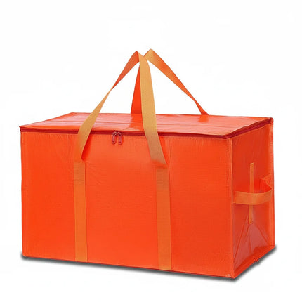 Heavy Duty Moving Storage Bags with Waterproof Zipper | Versatile Organizer for Clothes, Bedding, and Seasonal Items