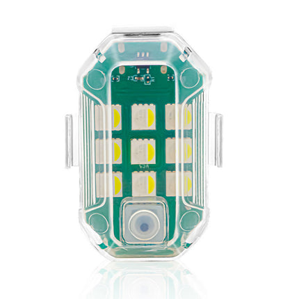 LED Strobe Lights for Vehicles with Remote Control | USB Rechargeable Flashers for Enhanced Visibility