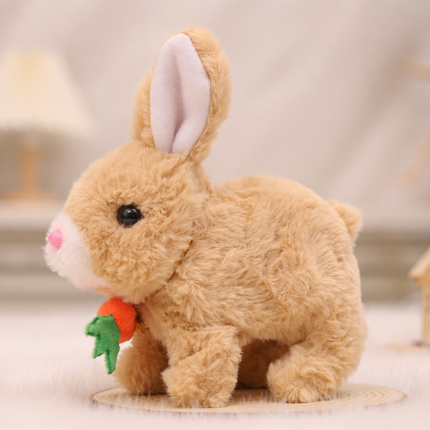 Interactive Bunny Toy with Motion & Sound Features | Engaging Stuffed Animal for Imaginative Play