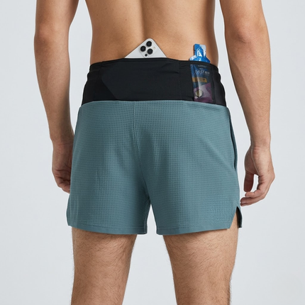 Men's Running Shorts with Front Phone Pocket | Marathon-Ready Training Shorts for Comfortable Workouts