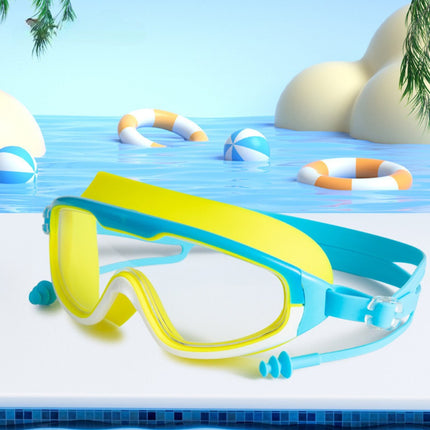 Youth Swimming Goggles Set with Adjustable Strap & Accessories | Comfortable Pool Training Eyewear for Kids