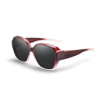Polarized Fit Over Sunglasses with UV380 Protection | Comfortable Over-Eyewear Design for Glare Reduction Outdoors