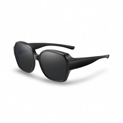 Polarized Fit Over Sunglasses with UV380 Protection | Comfortable Over-Eyewear Design for Glare Reduction Outdoors