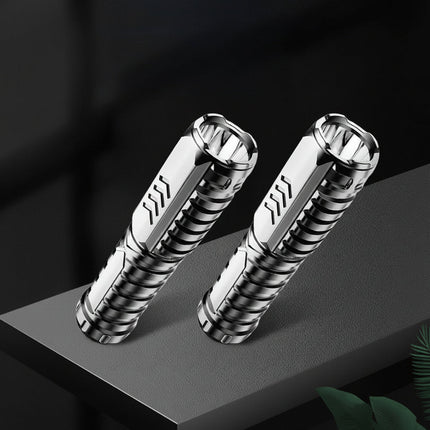 LED Tactical Flashlight with Rechargeable Aluminum Body | Powerful Illumination for Outdoor Use