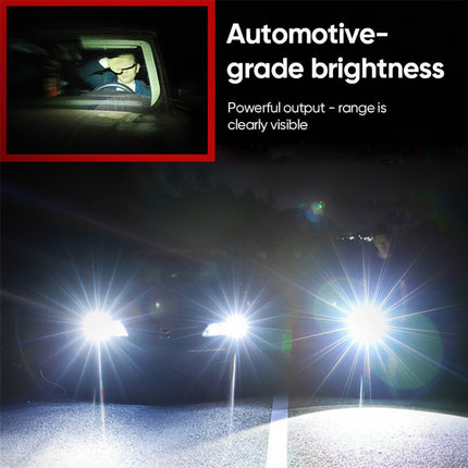 LED Tactical Flashlight with Rechargeable Aluminum Body | Powerful Illumination for Outdoor Use