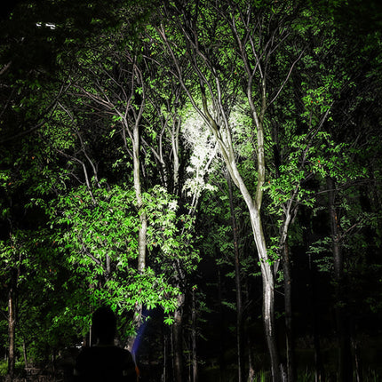 LED Tactical Flashlight with Rechargeable Aluminum Body | Powerful Illumination for Outdoor Use