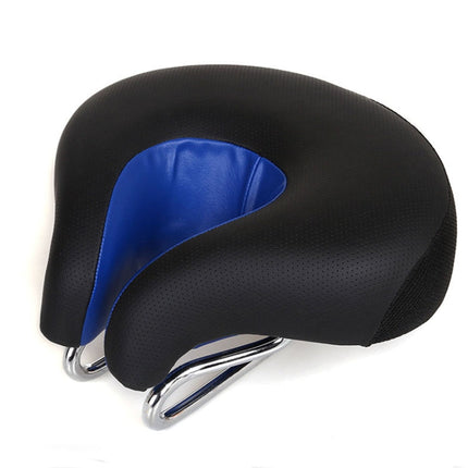 Noseless Bike Saddle, Comfortable Bike Seat with Thick Soft Padding, Shock Absorbing Bike Seat Cushion