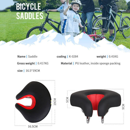 Bike Seats, Cushioned Bike Seat with Thick Soft Padding – image 6