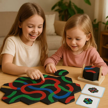 Educational Logic Puzzle Game for Kids with Path Challenge | Develops Problem Solving and Fine Motor Skills