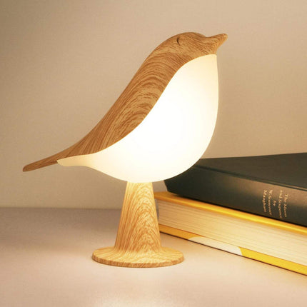 Bird Table Lamp with Dimmable Rechargeable Design | Nature-Inspired Accent Light for Home Decor