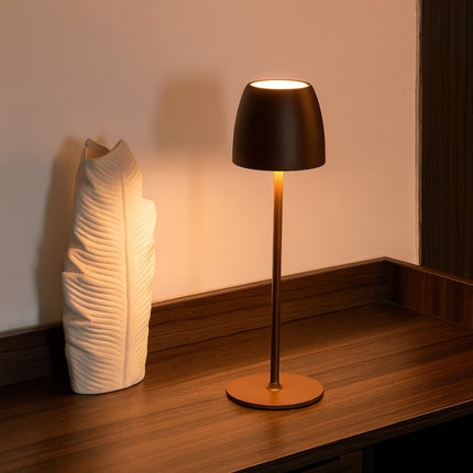 Cordless Waterproof Table Lamp with Dimmable LED Light | Adjustable Brightness for Indoor and Outdoor Use