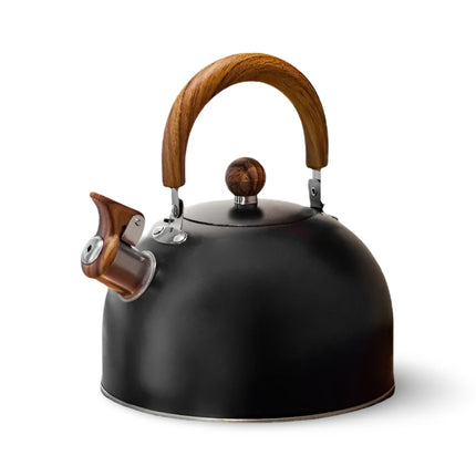 Whistling Stainless Steel Tea Kettle for Stovetop Use | Easy-Grip Handle for Quick Boiling