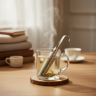 Tea Infuser Loose Leaf Brewing, Stainless Steel Tea Infuser with Fine Mesh, Reusable Tea Strainer Ball for Cup_00