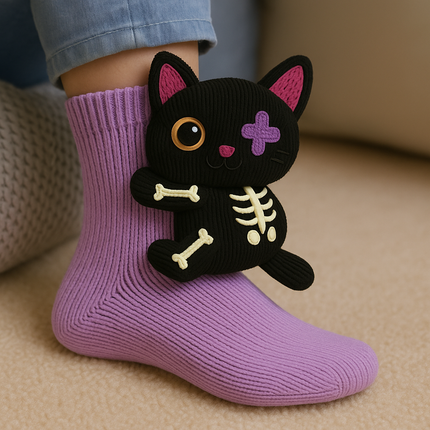 Grip Socks, Animal Fuzzy Socks – image 10