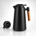 Tea Kettle with Temperature Display, Hot Water Kettle for Coffee, Double Wall Insulated Carafe with Wooden Handle_01