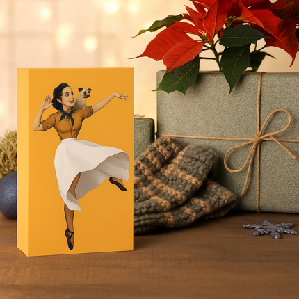 Flying Skirt Tissue Box Holder with Unique Figure Design | Whimsical Home Decor for Easy Tissue Access
