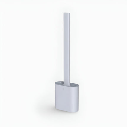 Silicone Toilet Brush with Wall Mounted Holder | Flexible Design for Easy Cleaning and Compact Storage