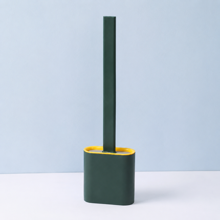 Toilet Brush with Compact Holder for Neat Bathroom Storage | Ideal for Everyday Cleaning and Hard-to-Reach Areas