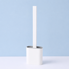 Toilet Brush and Holder, Compact Toilet Bowl Brush for Bathroom Cleaning, Toilet Scrubber for Everyday Home Use_00