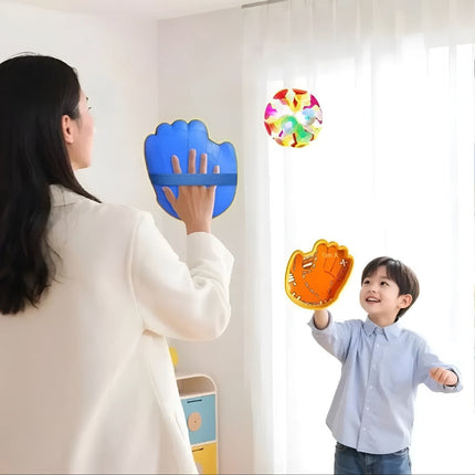 Interactive Catch Ball Game Set with Suction Cup Rackets | Skill-Building Fun for Active Play and Coordination