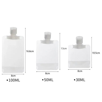 Refillable Pouches, Leak Resistant Travel Containers – image 6
