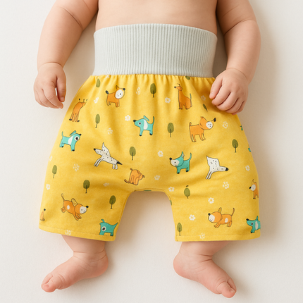 Reusable Baby Training Pants with Leak-Resistant Layer | Soft Cotton Underwear for Potty Training Comfort