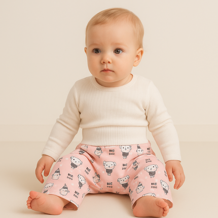 Reusable Baby Training Pants with Leak-Resistant Layer | Soft Cotton Underwear for Potty Training Comfort